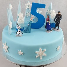 Frozen Cake - Elsa & Friends Fondant  (D,V)